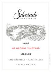 Silverado 2016 Estate Grown Mt George Vineyard Merlot (Coombsville), $40